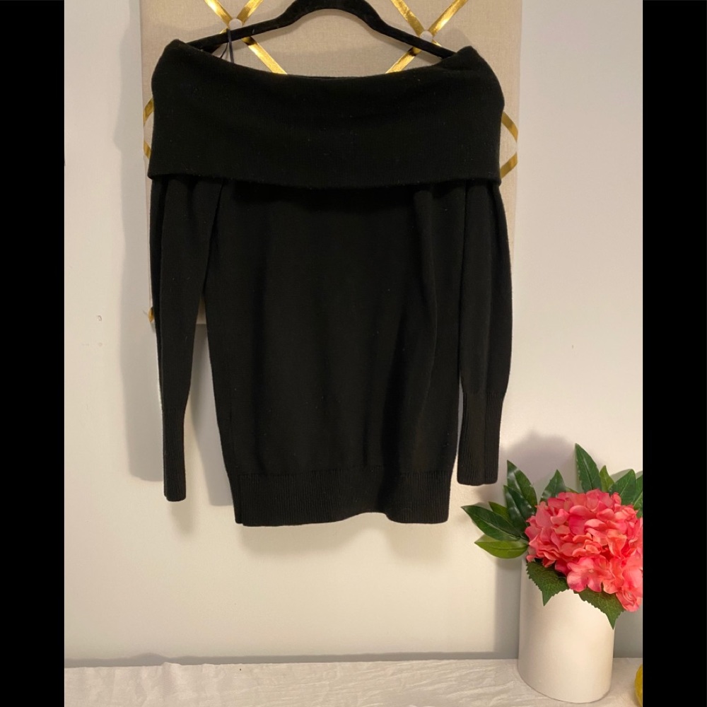 LOVELOFT BLACK BEAUTY off the shoulder sweater